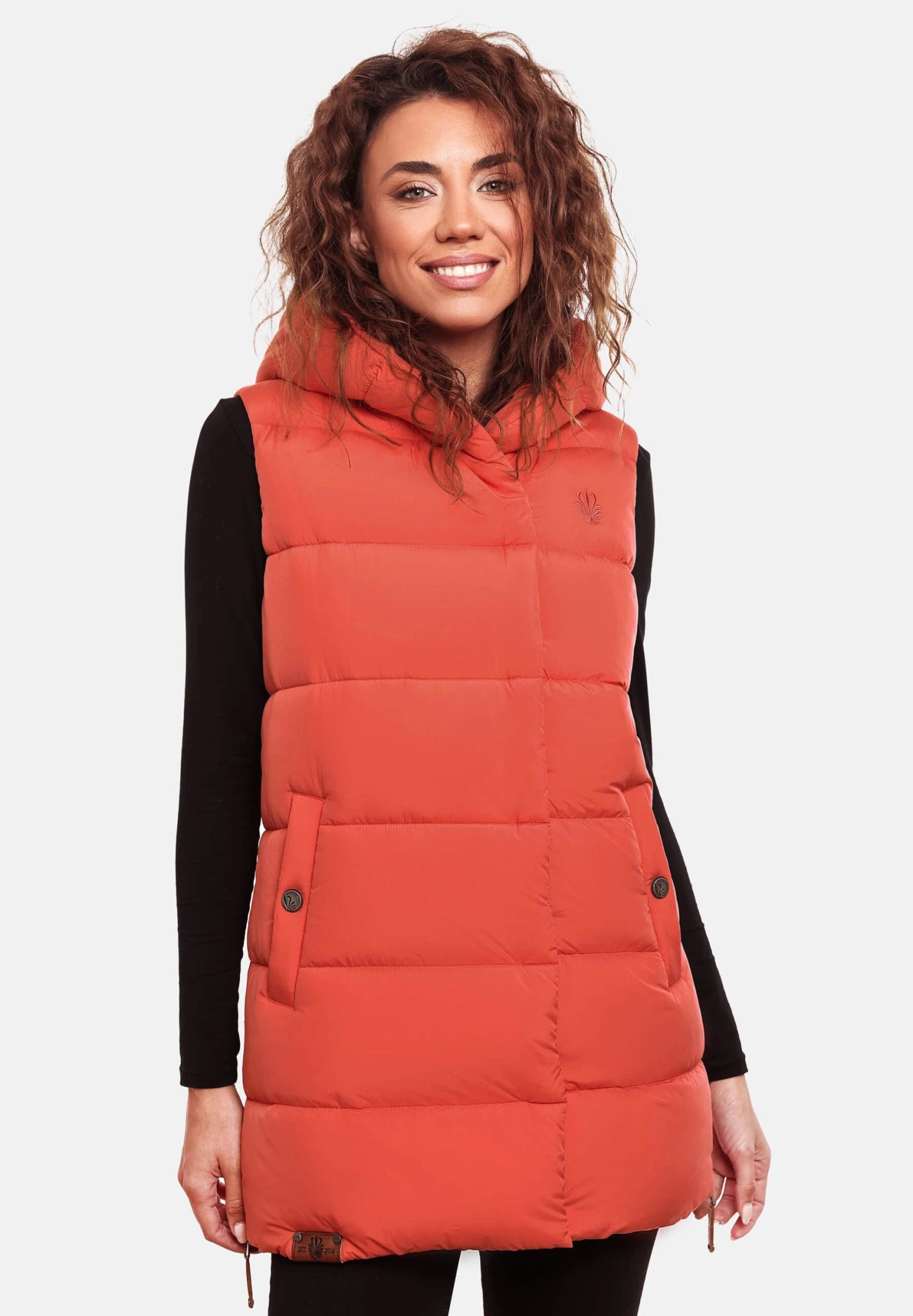 Navahoo Madilynaa - Bodywarmer - Coral 1 Navahoo Madilynaa - Bodywarmer - Coral