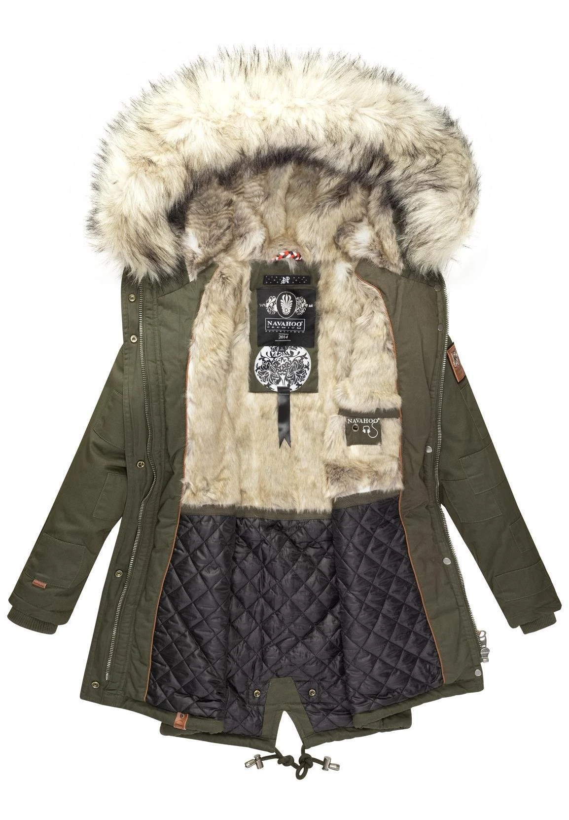 Navahoo Honigfee - Winterjas - Green 5 Navahoo Honigfee - Winterjas - Green - Afbeelding 5