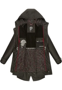 Navahoo Rainy Flower - Parka - Black 8 Navahoo Rainy Flower - Parka - Black -Navahoo a84216855e7b4a01a0d9d84840f204c2