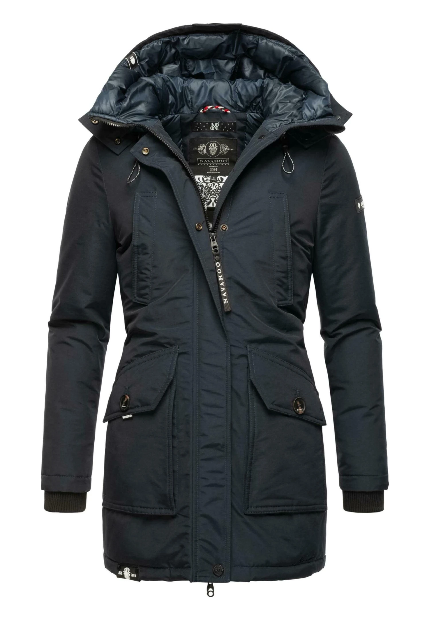 Navahoo Blizzardstorm - Parka - Dark Blue 4 Navahoo Blizzardstorm - Parka - Dark Blue - Afbeelding 4