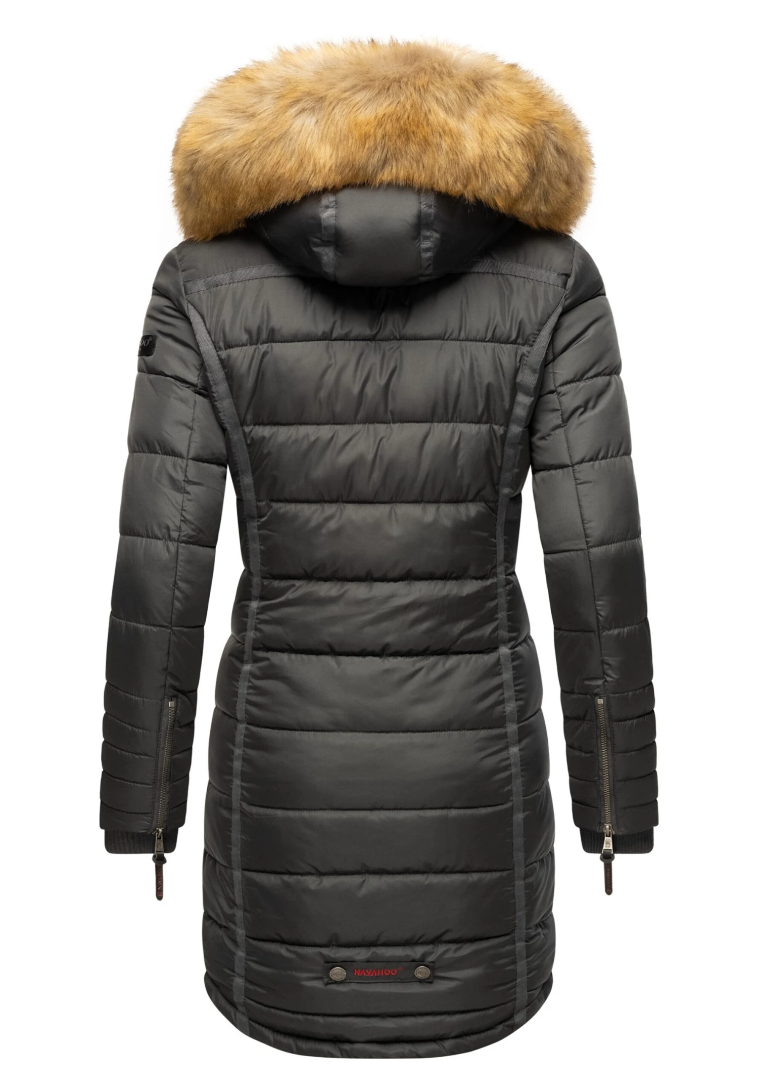 Navahoo Papaya - Winterjas - Dark Grey 4 Navahoo Papaya - Winterjas - Dark Grey - Afbeelding 4