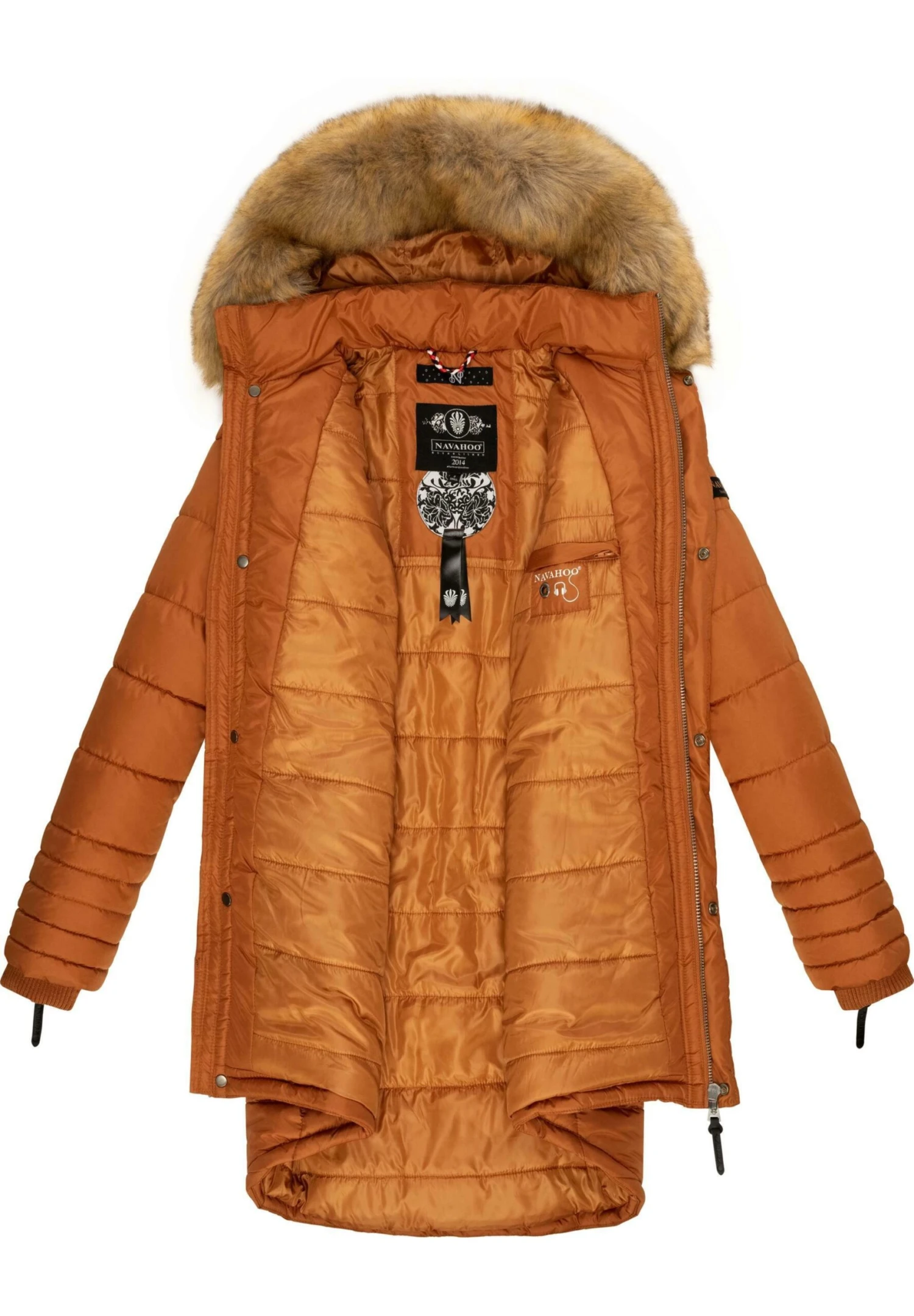 Navahoo Papaya - Winterjas - Rusty Cinnamon 3 Navahoo Papaya - Winterjas - Rusty Cinnamon - Afbeelding 3