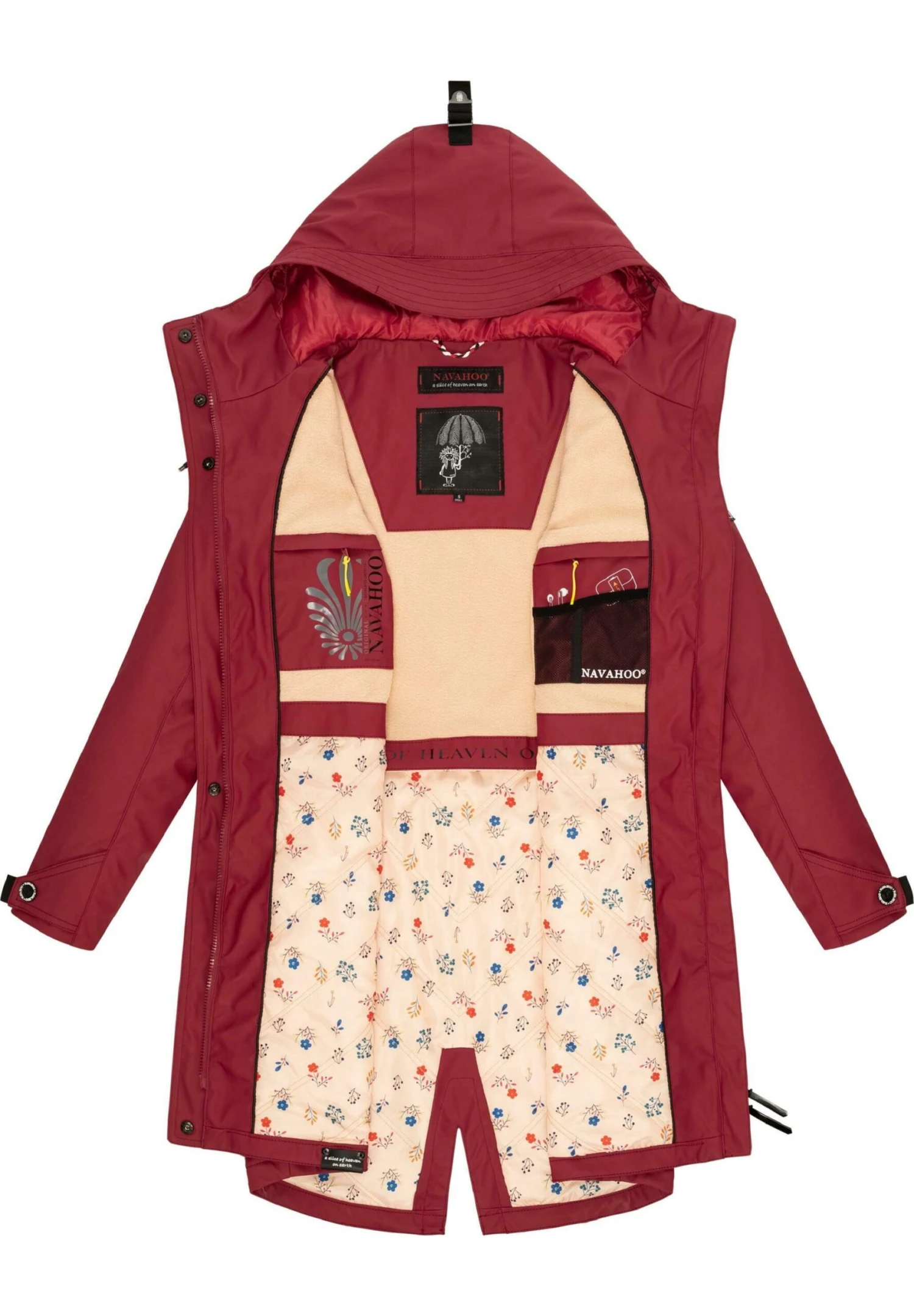 Navahoo Parka - Blood Red 5 Navahoo Parka - Blood Red - Afbeelding 5