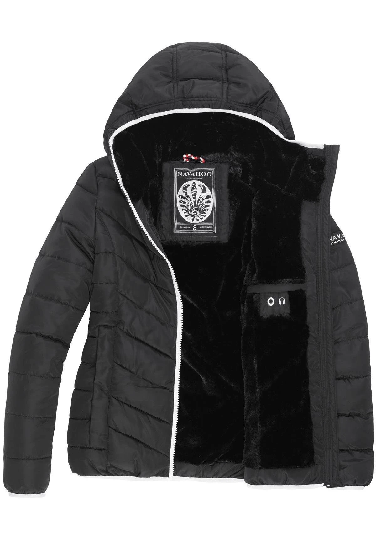 Navahoo Elva - Winterjas - Black 6 Navahoo Elva - Winterjas - Black - Afbeelding 6