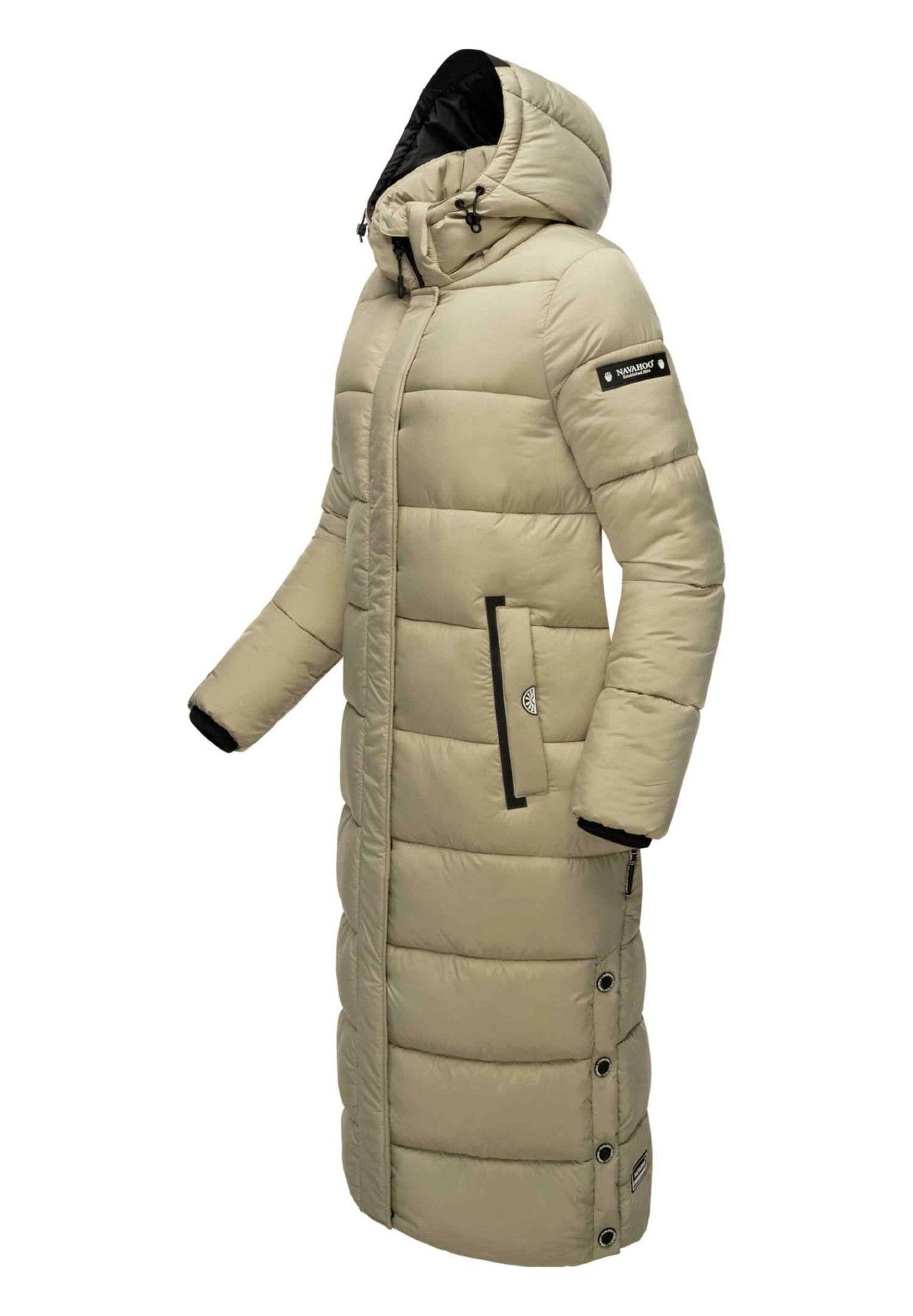 Navahoo Isalie - Winterjas - Pebble Grey 8 Navahoo Isalie - Winterjas - Pebble Grey - Afbeelding 8