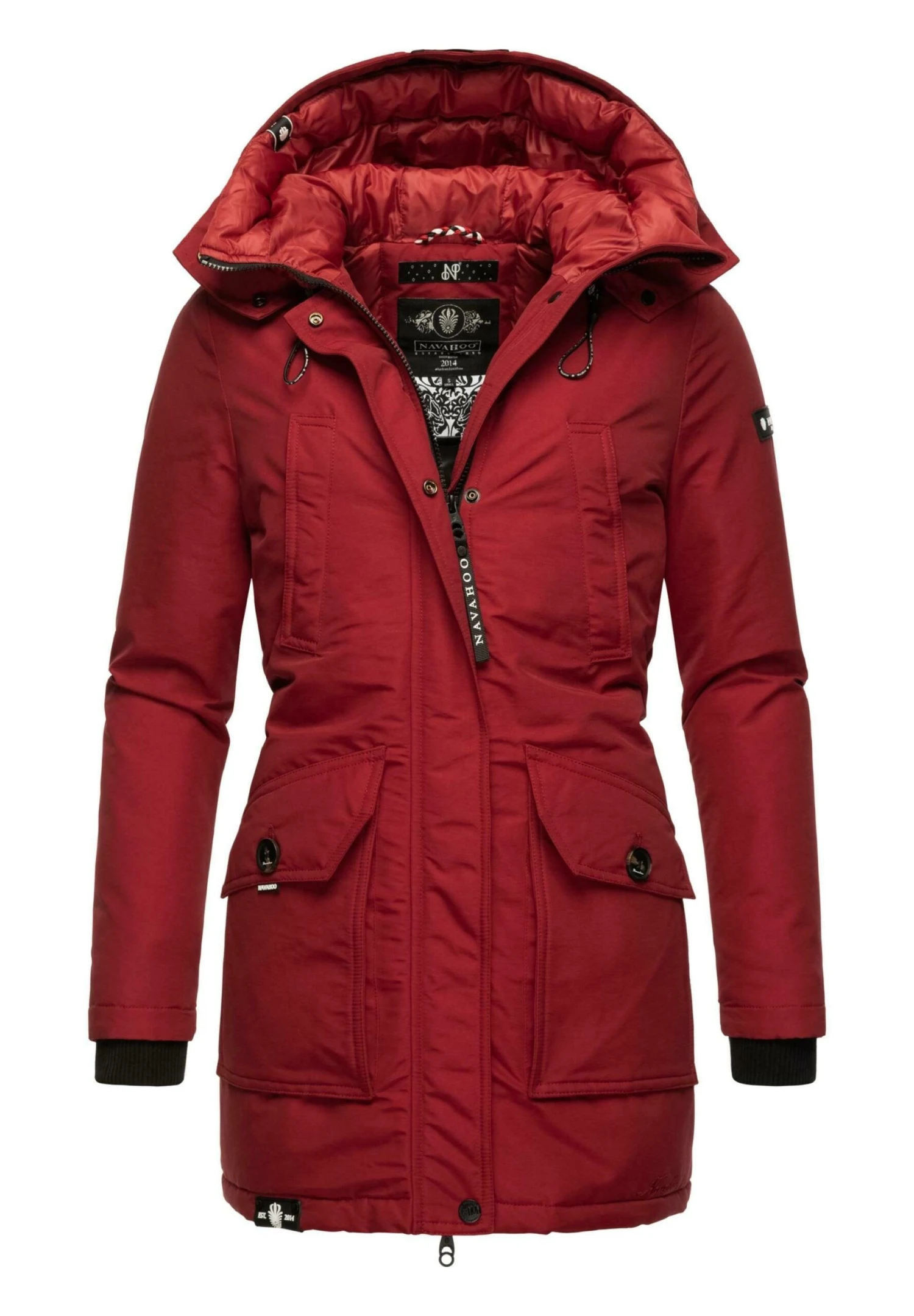 Navahoo Blizzardstorm - Parka - Blood Red 4 Navahoo Blizzardstorm - Parka - Blood Red - Afbeelding 4