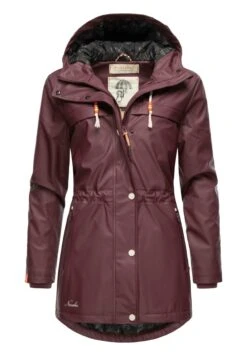 Navahoo Rainy Forest - Regenjas - Dark Red Melange -Navahoo bf616a2a58db4570a4011255a5baad9e