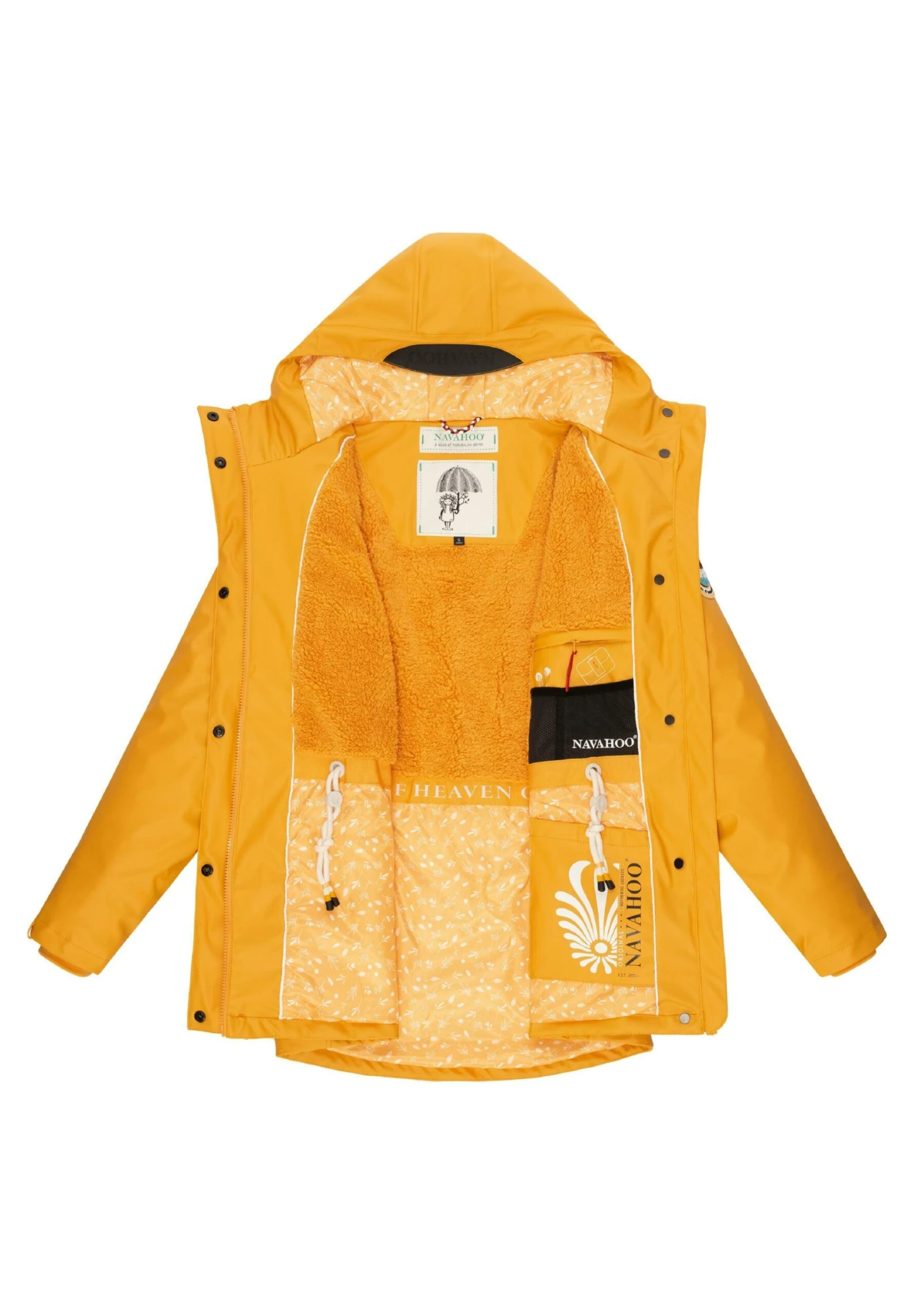 Navahoo Ocean Heart - Parka - Amber Yellow 7 Navahoo Ocean Heart - Parka - Amber Yellow - Afbeelding 7