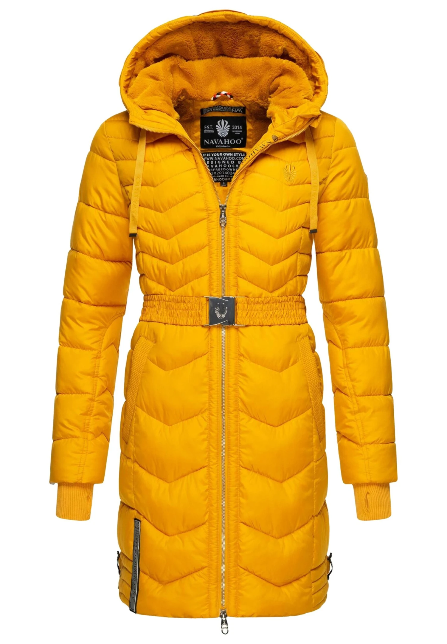 Navahoo Winterjas - Dark Yellow 1 Navahoo Winterjas - Dark Yellow