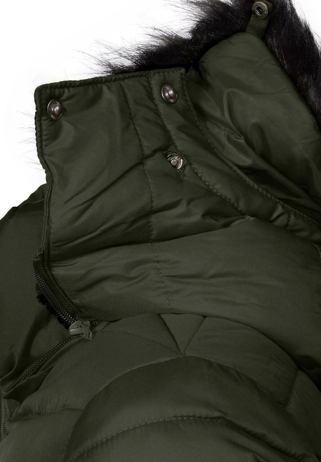 Navahoo Umay - Winterjas - Olive 4 Navahoo Umay - Winterjas - Olive - Afbeelding 4