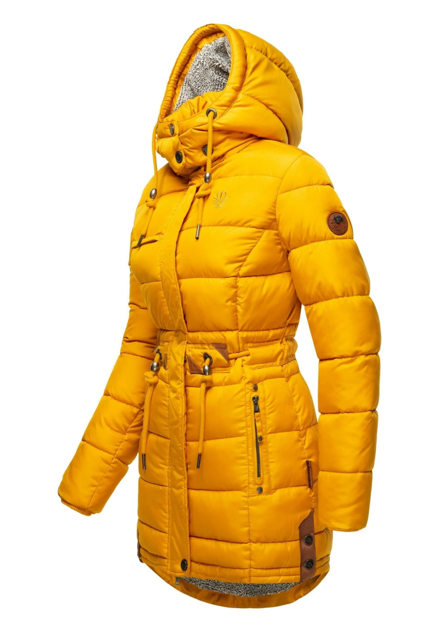 Navahoo Daliee - Winterjas - Dark Yellow 2 Navahoo Daliee - Winterjas - Dark Yellow - Afbeelding 2