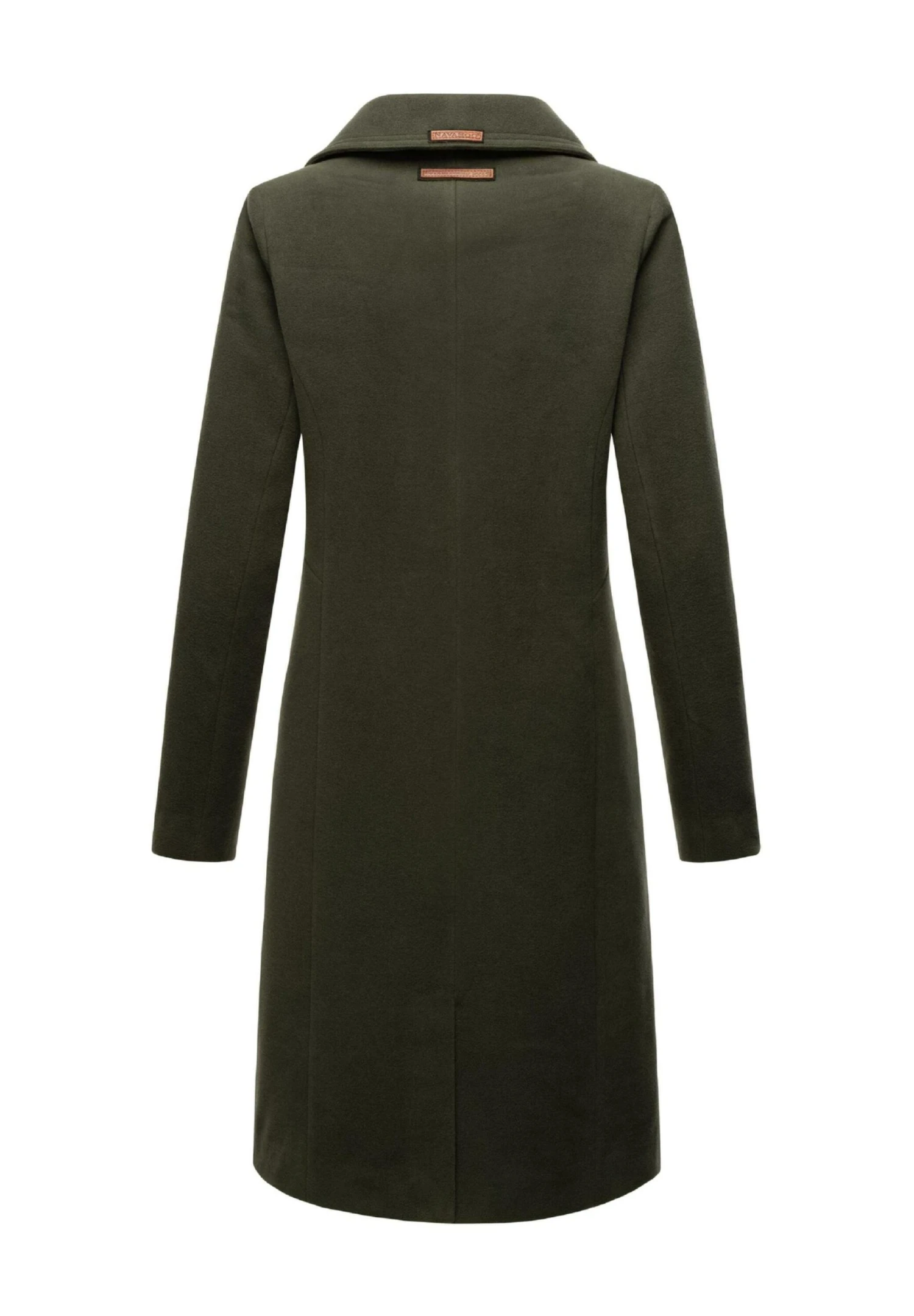 Navahoo Wooly - Halflange Jas - Dark Green 3 Navahoo Wooly - Halflange Jas - Dark Green - Afbeelding 3