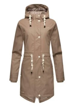 Navahoo Flower Of Ocean - Parka - Taupe