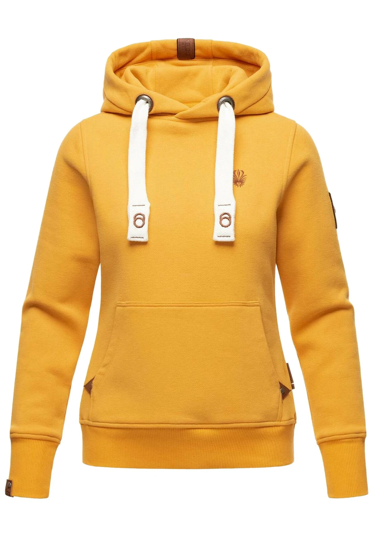 Navahoo Damlaa - Hoodie - Mid Yellow 4 Navahoo Damlaa - Hoodie - Mid Yellow - Afbeelding 4
