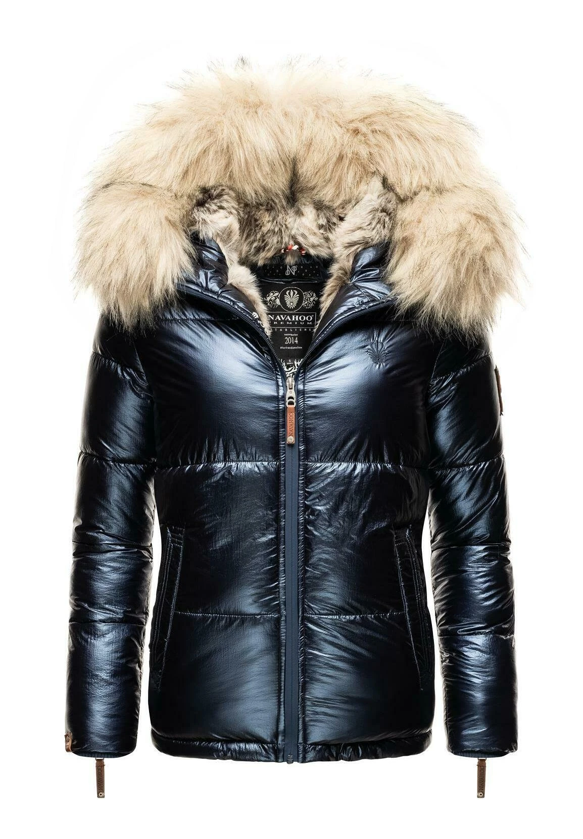 Navahoo Tikunaa - Winterjas - Dark Blue 1 Navahoo Tikunaa - Winterjas - Dark Blue