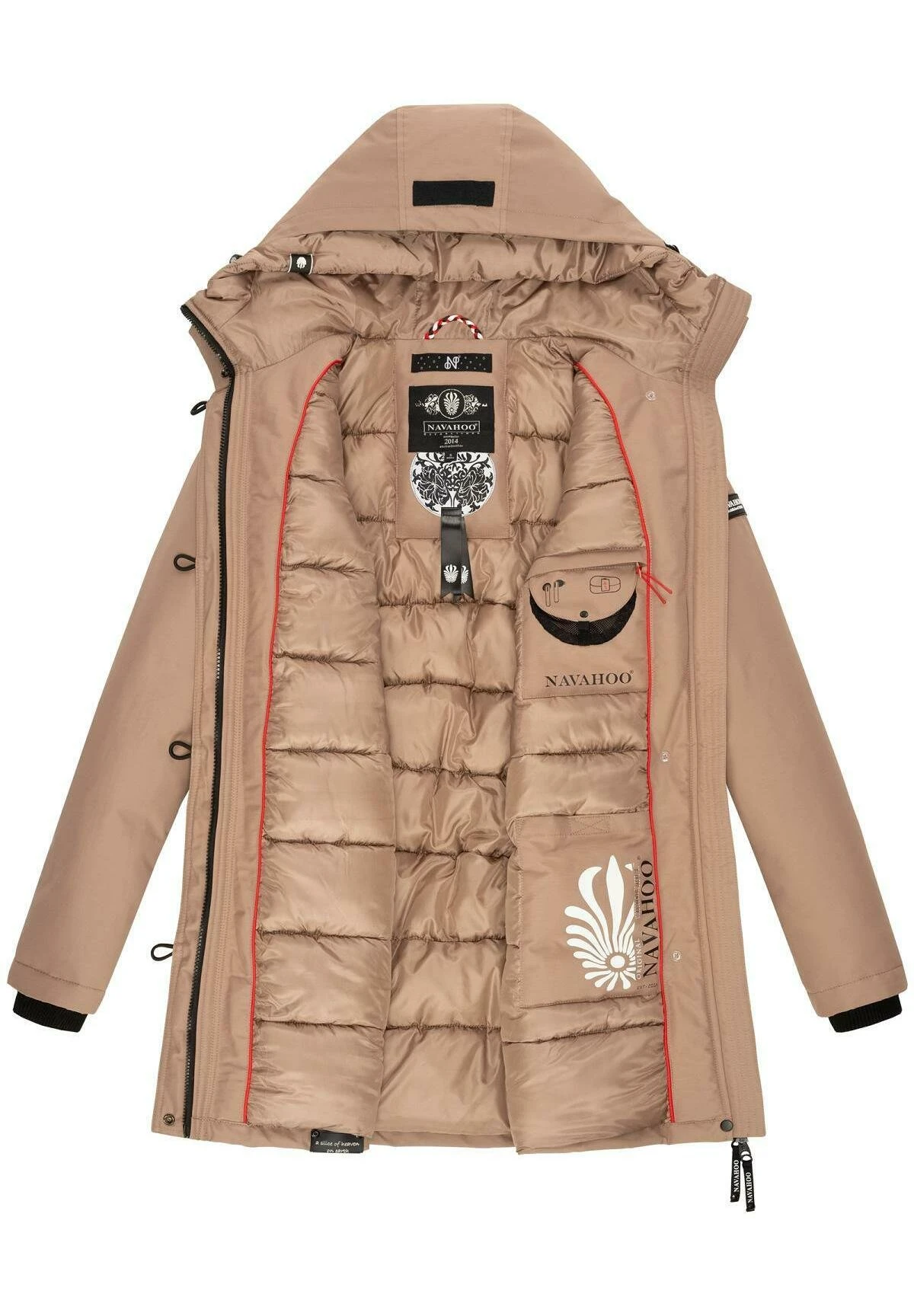 Navahoo Freeze Storm - Parka - Taupe Grey 6 Navahoo Freeze Storm - Parka - Taupe Grey - Afbeelding 6