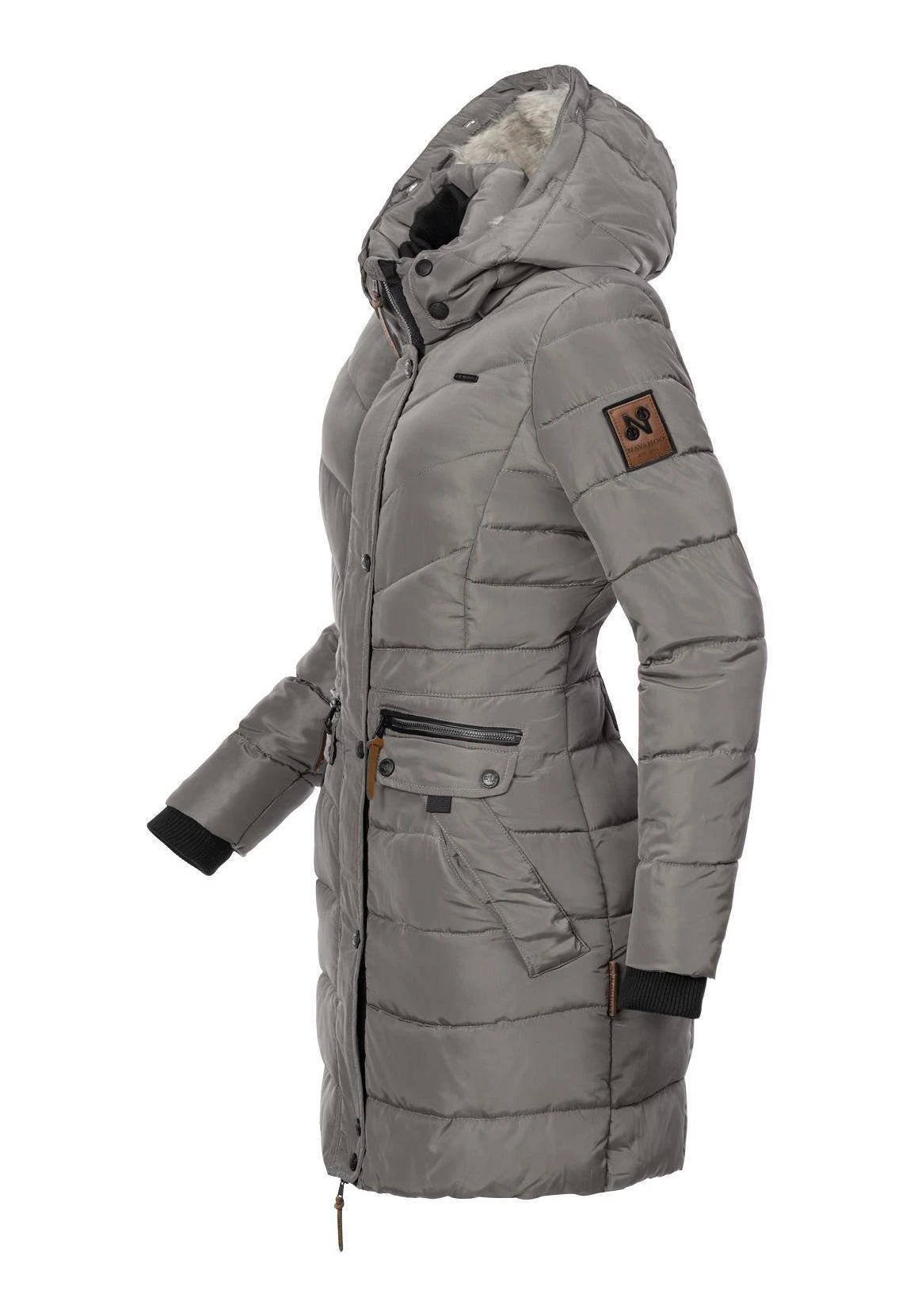 Navahoo Paula - Winterjas - Gray 4 Navahoo Paula - Winterjas - Gray - Afbeelding 4