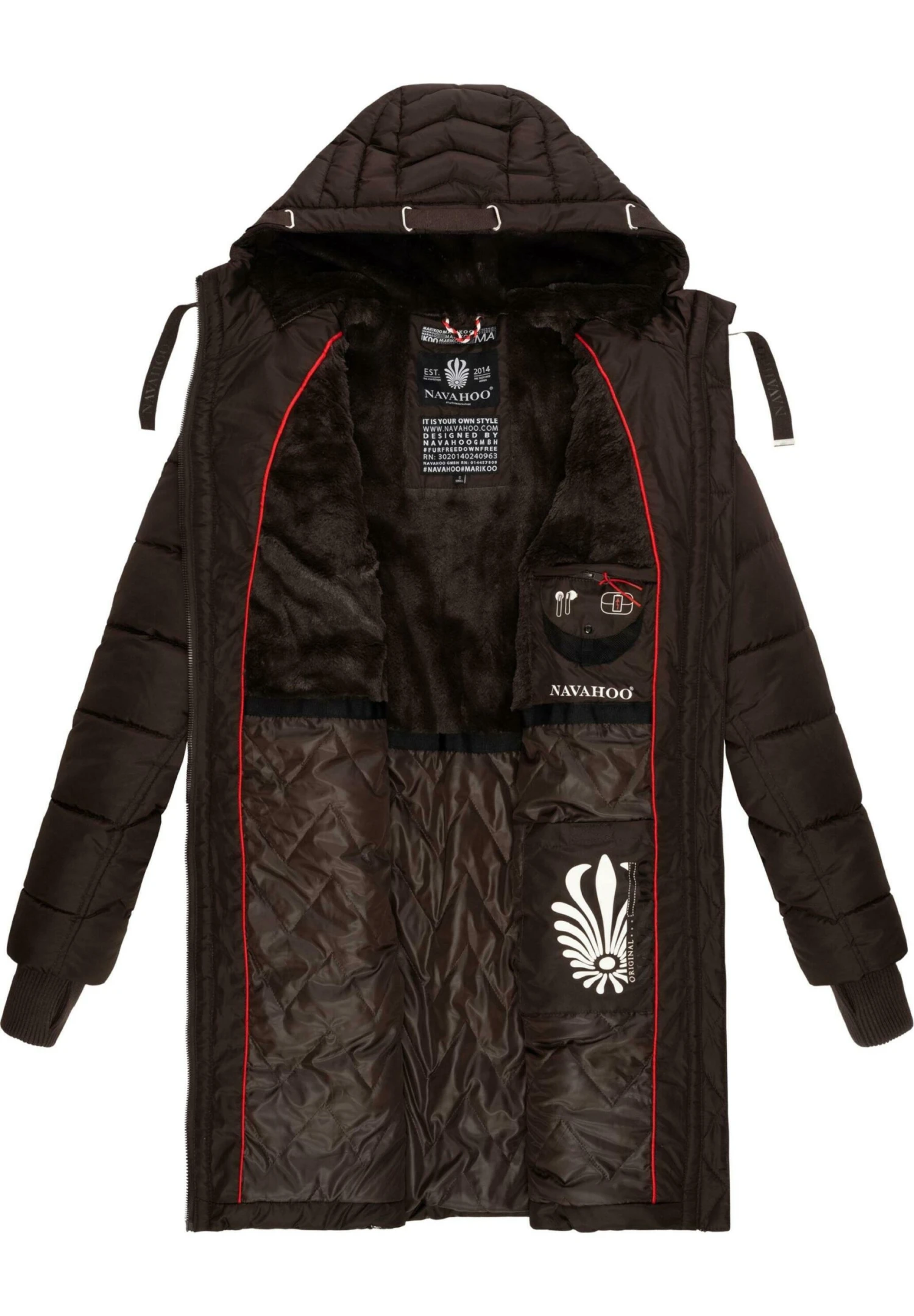 Navahoo Winterjas - Ochre 5 Navahoo Winterjas - Ochre - Afbeelding 5