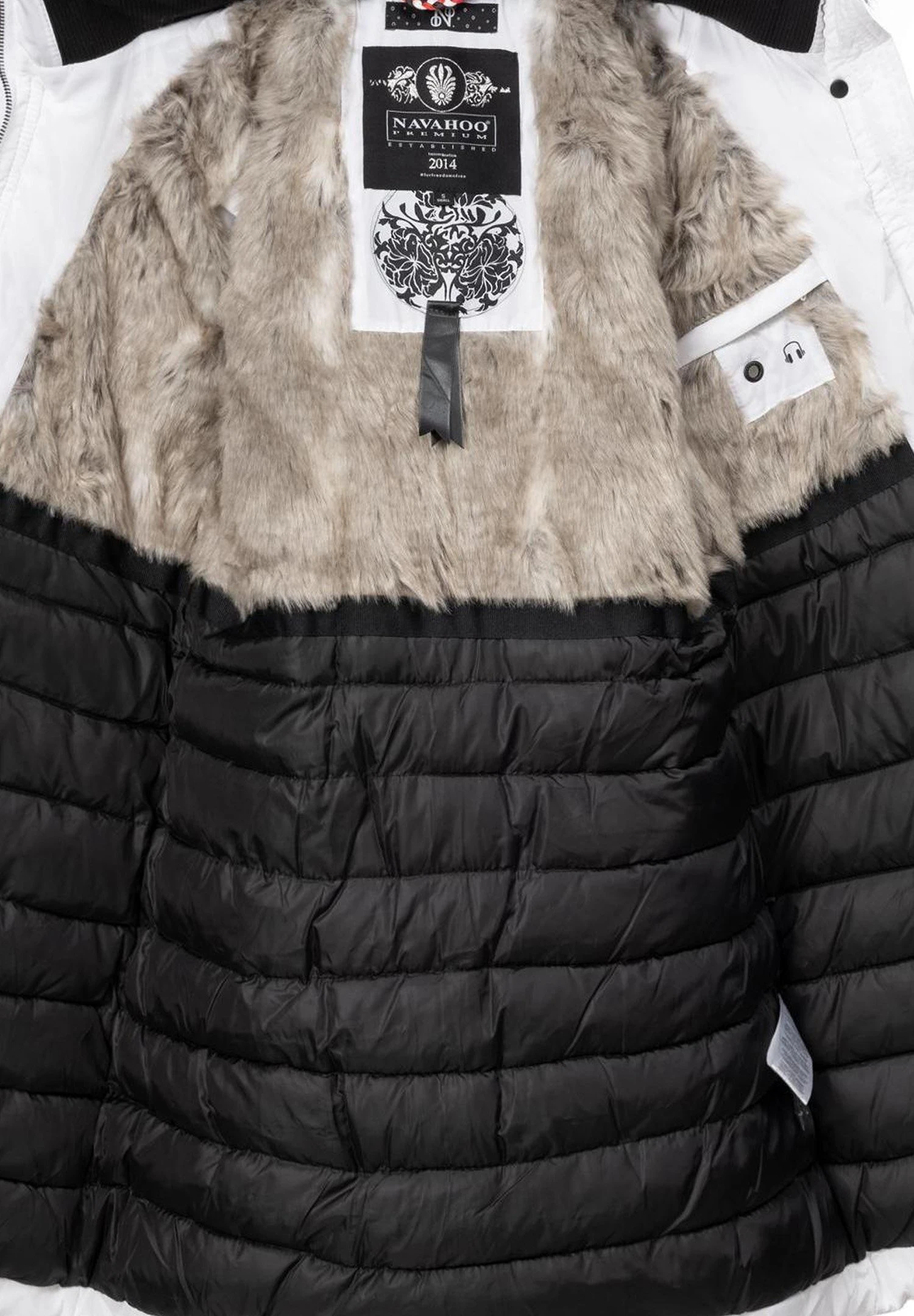 Navahoo Paula - Winterjas - White 5 Navahoo Paula - Winterjas - White - Afbeelding 5