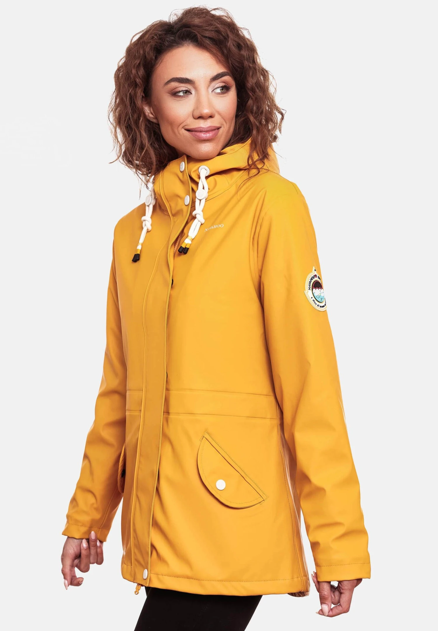 Navahoo Ocean Heart - Parka - Amber Yellow 3 Navahoo Ocean Heart - Parka - Amber Yellow - Afbeelding 3