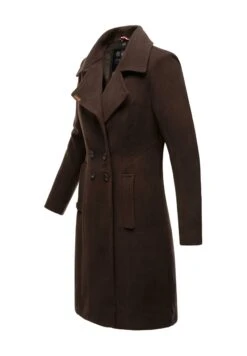Navahoo Wooly - Halflange Jas - Dark Choco 10 Navahoo Wooly - Halflange Jas - Dark Choco -Navahoo eec6edb463254c04931e43a9eafda63b