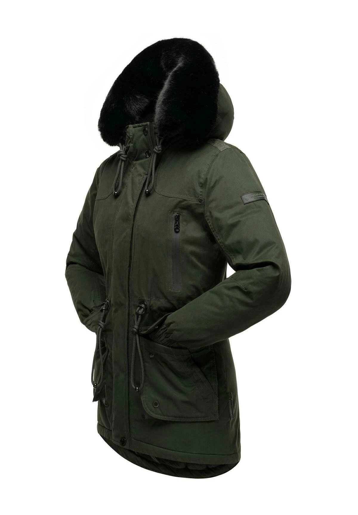 Navahoo Olessaa - Winterjas - Olive 5 Navahoo Olessaa - Winterjas - Olive - Afbeelding 5