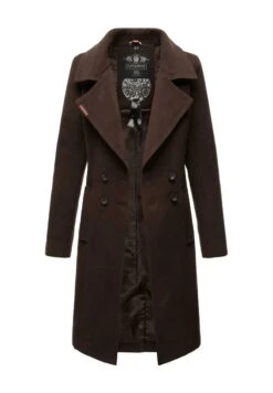 Navahoo Wooly - Halflange Jas - Dark Choco 11 Navahoo Wooly - Halflange Jas - Dark Choco -Navahoo f880a6d5b1824c708a7b83feb3fd9d60