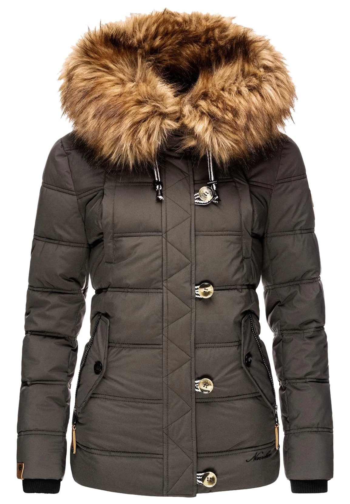 Navahoo Zoja - Winterjas - Anthracite 2 Navahoo Zoja - Winterjas - Anthracite - Afbeelding 2