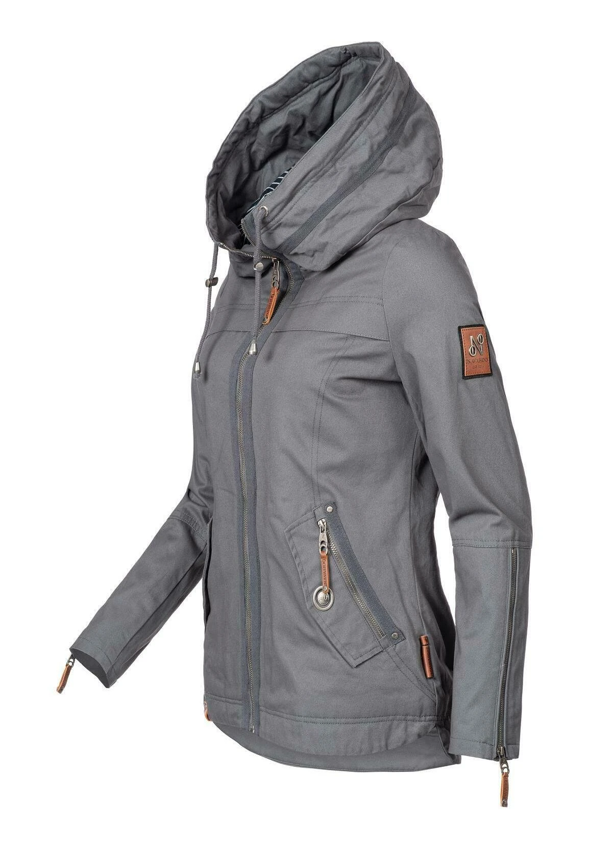 Navahoo Wekoo - Parka - Anthrazit 2 Navahoo Wekoo - Parka - Anthrazit - Afbeelding 2