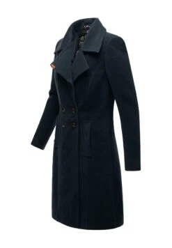 Navahoo Wooly - Halflange Jas - Dark Blue 10 Navahoo Wooly - Halflange Jas - Dark Blue -Navahoo fbd9cd9dc7124b318b49333f09daa7ae