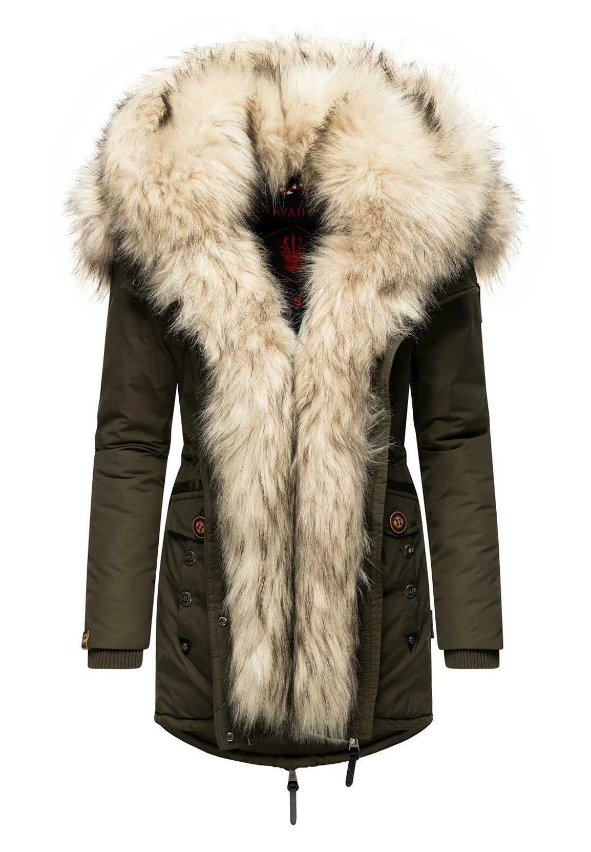 Navahoo Sweety - Winterjas - Olive 9 Navahoo Sweety - Winterjas - Olive - Afbeelding 9